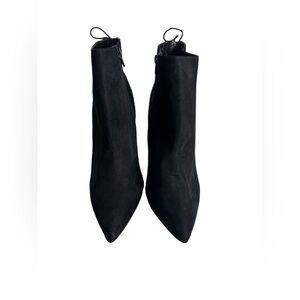 Betseyville By Betsey Johnson Women's Black Pointed Toe Ankle Boots size 11